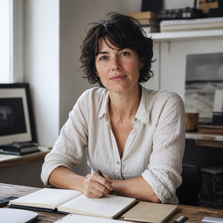 Portrait de Camille Lefèvre, autrice du cahier Magical Spin